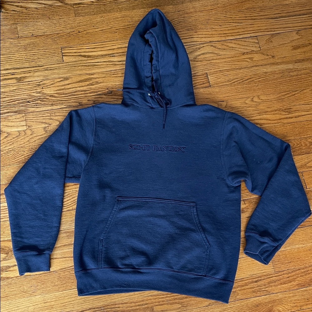 Small Navy Sci-fi Fantasy Hoodie
